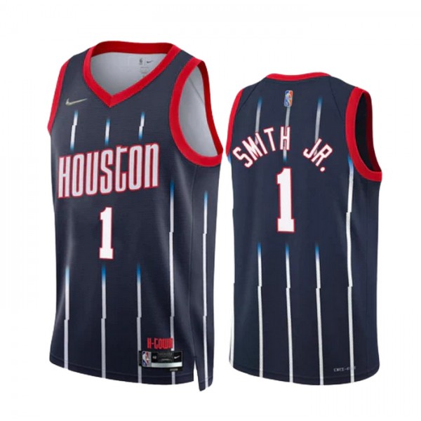 Houston Rockets Trikot Jabari Smith JR 1 Nike 2022-23 City Edition Navy Swingman - Herren Houston Rockets Trikot Jabari Smith JR 1 Nike 2022-23 City Edition Navy Swingman - Herren